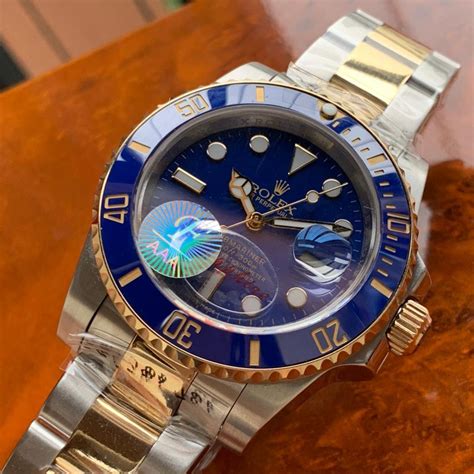 fake rolex two tone submariner|rolex submariner knockoff watches.